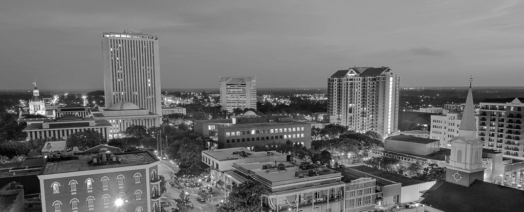 Tallahassee, Florida, USA downtown skyline.